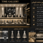 نور ویترین ساعت فروشی